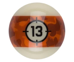 Aramith Camo Single Replacement Balls -Pool Cue Shop rbcam 13ball 01