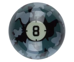 Aramith Camo Single Replacement Balls -Pool Cue Shop rbcam 8ball 01