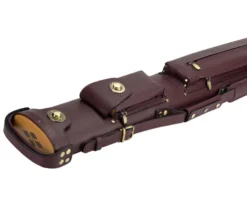 Tango Angus Burgundy 2 Butt 4 Shaft Hard Case -Pool Cue Shop taam24 burgundy 03
