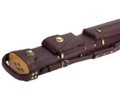 Tango Angus Burgundy 3 Butt 5 Shaft Hard Case -Pool Cue Shop taam35 burgundy 03
