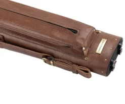Tango Pampa Chestnut 2 Butt 4 Shaft Leather Cue Case -Pool Cue Shop tapm24 chestnut 04
