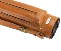 Tango Pampa Tan 3 Butt 5 Shaft Leather Cue Case -Pool Cue Shop tapm35 tan 04