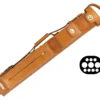 Tango Pampa Tan 3 Butt 7 Shaft Leather Cue Case -Pool Cue Shop tapm37 tan 01