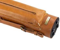 Tango Pampa Tan 3 Butt 7 Shaft Leather Cue Case -Pool Cue Shop tapm37 tan 04