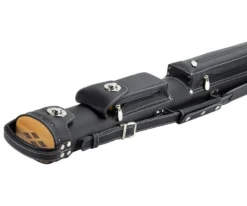 Tango Zorzal Black 2 Butt 2 Shaft Hard Case -Pool Cue Shop tazm22 black 03