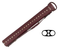 Tango Zorzal Burgundy 2 Butt 2 Shaft Hard Case -Pool Cue Shop tazm22 burgundy 02