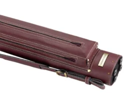 Tango Zorzal Burgundy 2 Butt 2 Shaft Hard Case -Pool Cue Shop tazm22 burgundy 04