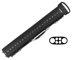 Tango Zorzal Black 2 Butt 4 Shaft Hard Case -Pool Cue Shop tazm24 black 02