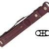 Tango Zorzal Burgundy 2 Butt 4 Shaft Hard Case -Pool Cue Shop tazm24 burgundy 01