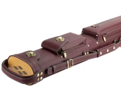 Tango Zorzal Burgundy 3 Butt 5 Shaft Hard Case -Pool Cue Shop tazm35 burgundy 03
