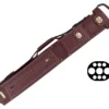 Tango Zorzal Burgundy 3 Butt 6 Shaft Hard Case -Pool Cue Shop tazm36 burgundy 01