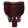 Burgundy Shield Leather Pocket Set (Set Of 6) -Pool Cue Shop tppk08 01 3