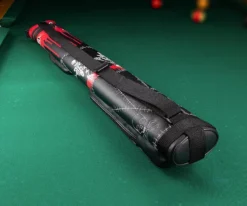 Voodoo VODC22A Bleeding Heart 2 Butt 2 Shaft Hard Case -Pool Cue Shop vodc22a 02 5
