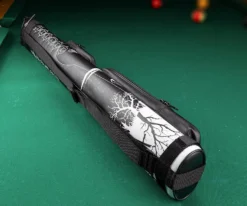 Voodoo VODC22D 2 Butts 2 Shafts Hard Case -Pool Cue Shop vodc22d 02